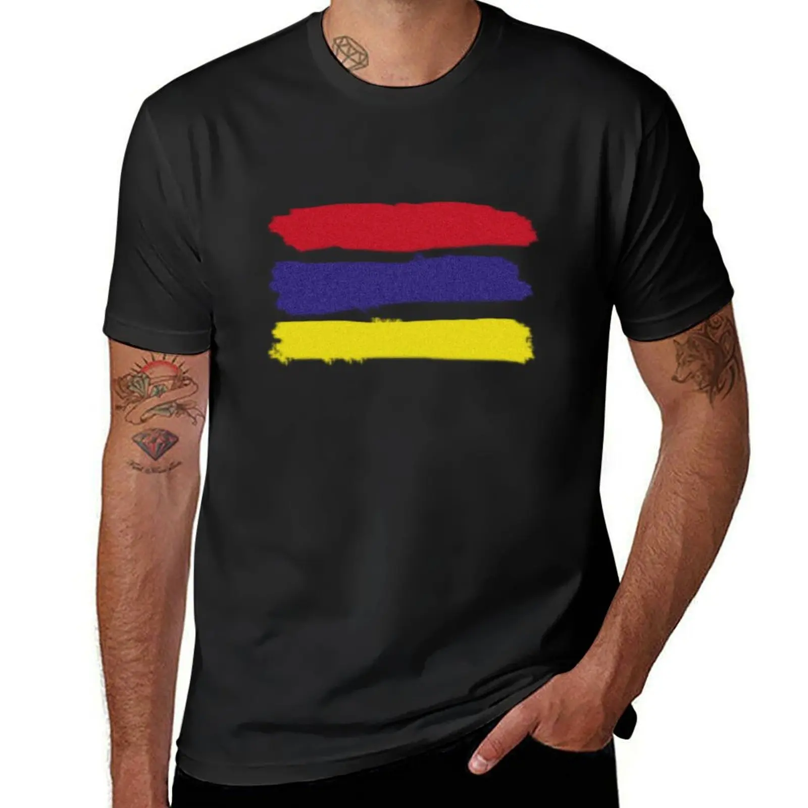 Hunt Stripes T-Shirt heavyweights oversized t shirts for men 
Hunt Stripes T-Shirt heavyweights oversized t shirts for men