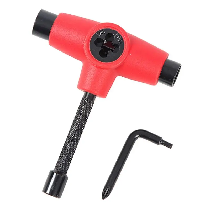 Skate Tools T Type Skateboard Wrench Tool T Shape Handle Wrench Skateboarding Wrench Accessory For Quad Skates Inline Skates
Skate Tools T Type Skateboard Wrench Tool T Shape Handle Wrench Skateboarding Wrench Accessory For Quad Skates Inline Skates