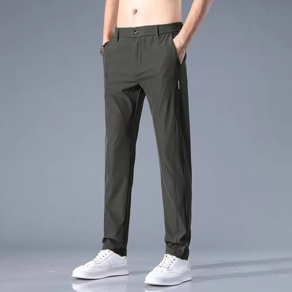 Men Suit Pants Soft Men Trousers Breathable Commute Stylish Mid Waist Men Suit Pants
Men Suit Pants Soft Men Trousers Breathable Commute Stylish Mid Waist Men Suit Pants