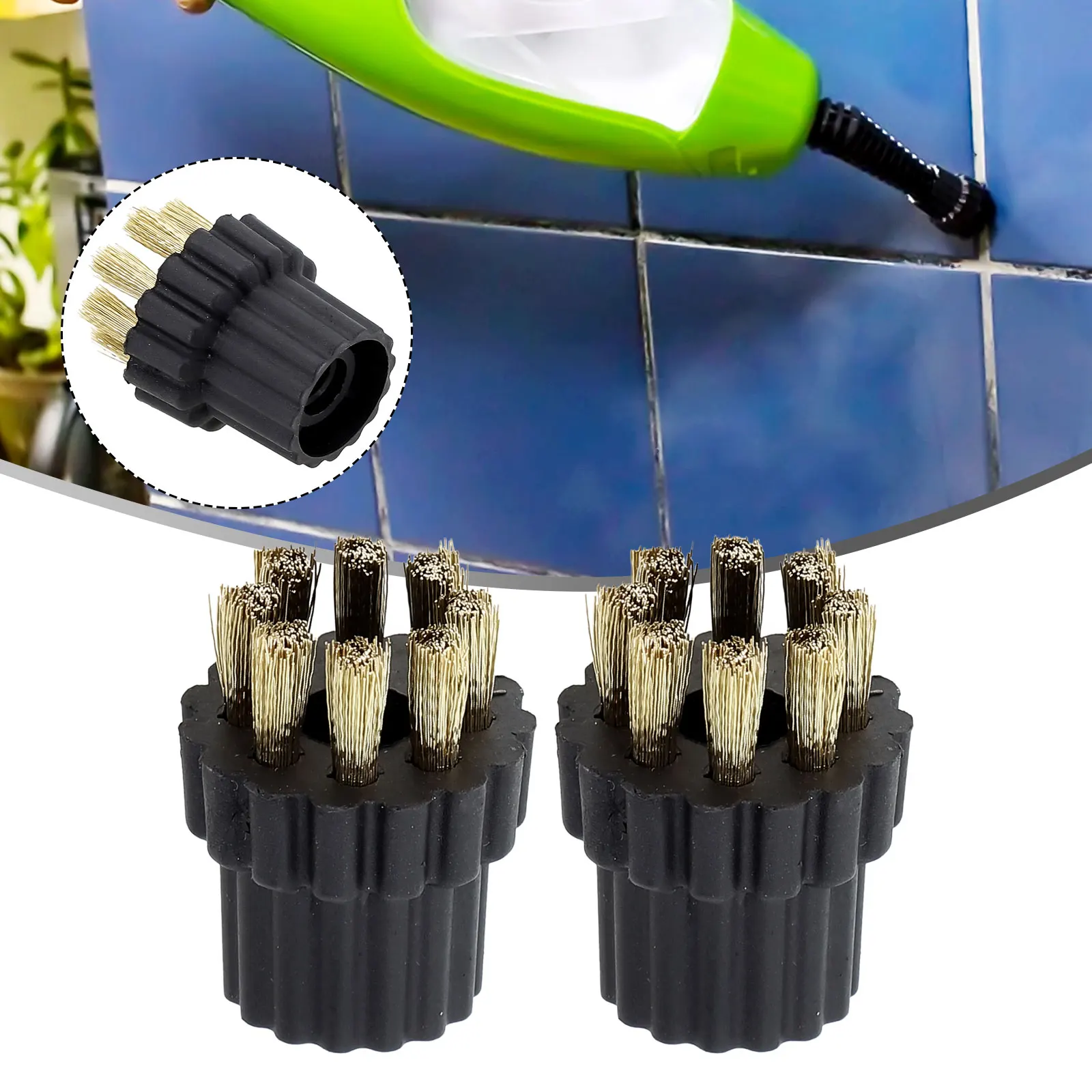 2Pcs Steam Cleaner Brass Brush Head Replacement Parts Fit For Steam Mop Household Cleaning Tools Accessories
2Pcs Steam Cleaner Brass Brush Head Replacement Parts Fit For Steam Mop Household Cleaning Tools Accessories