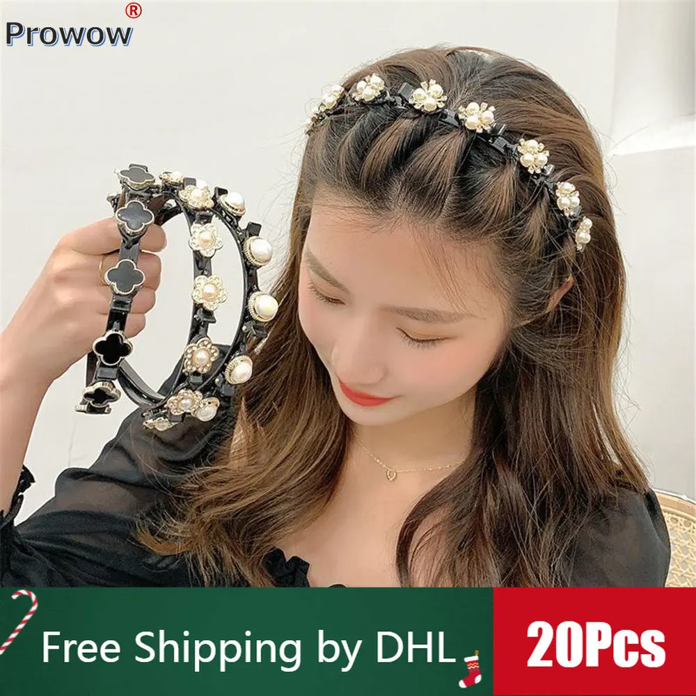 20 Pcs Bulk Headbands Women Cute Pearl Hair Bands Luxury Diamond Head Hands Fashion Designer Lady Hair Accesories Wholesale 7868
20 Pcs Bulk Headbands Women Cute Pearl Hair Bands Luxury Diamond Head Hands Fashion Designer Lady Hair Accesories Wholesale 7868