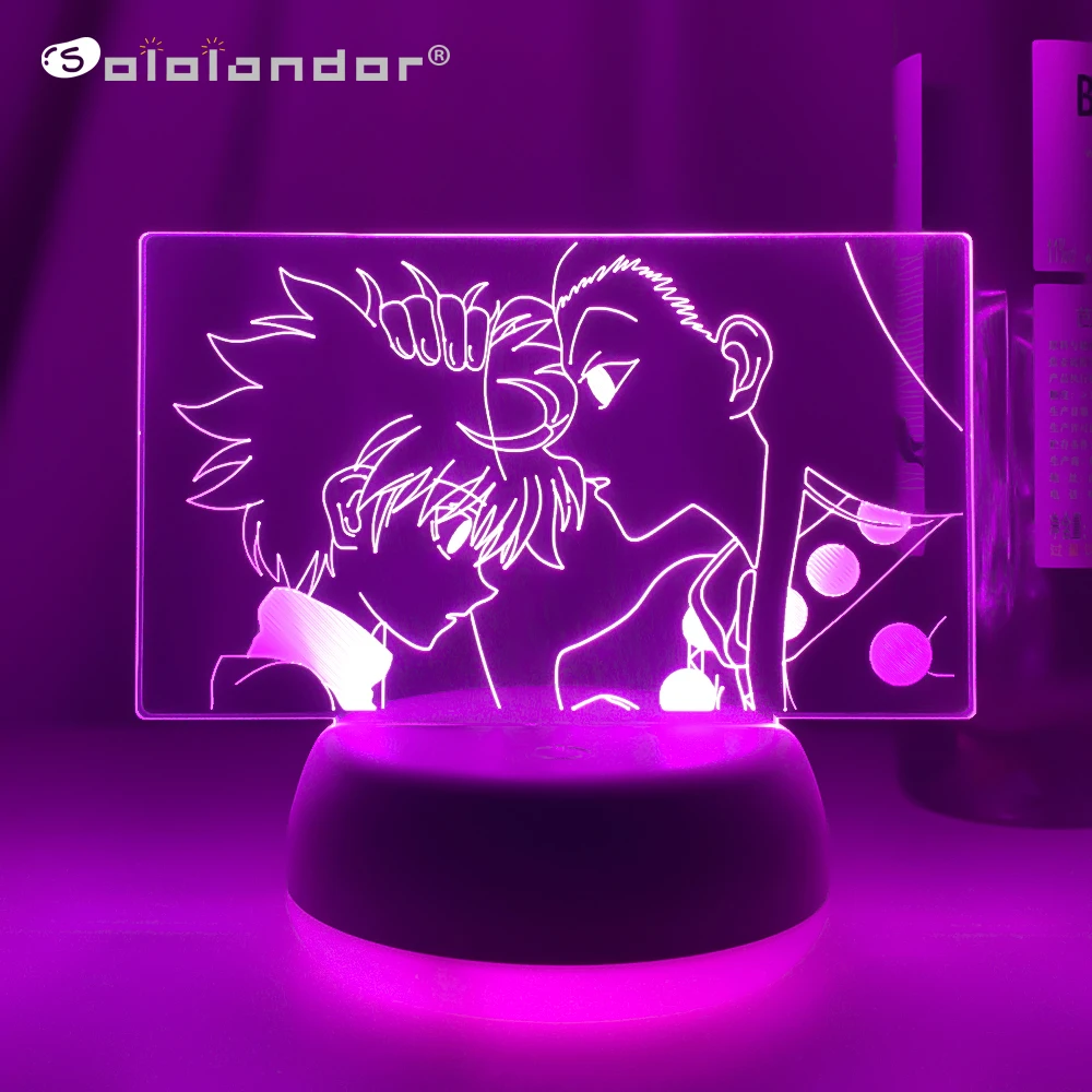 Новейшие 3d ночные лампы аниме Hunter X Hunter для детей декор для детской спальни ночники Прямая поставка Манга подарок ночные светильники
Новейшие 3d ночные лампы аниме Hunter X Hunter для детей декор для детской спальни ночники Прямая поставка Манга подарок ночные светильники
