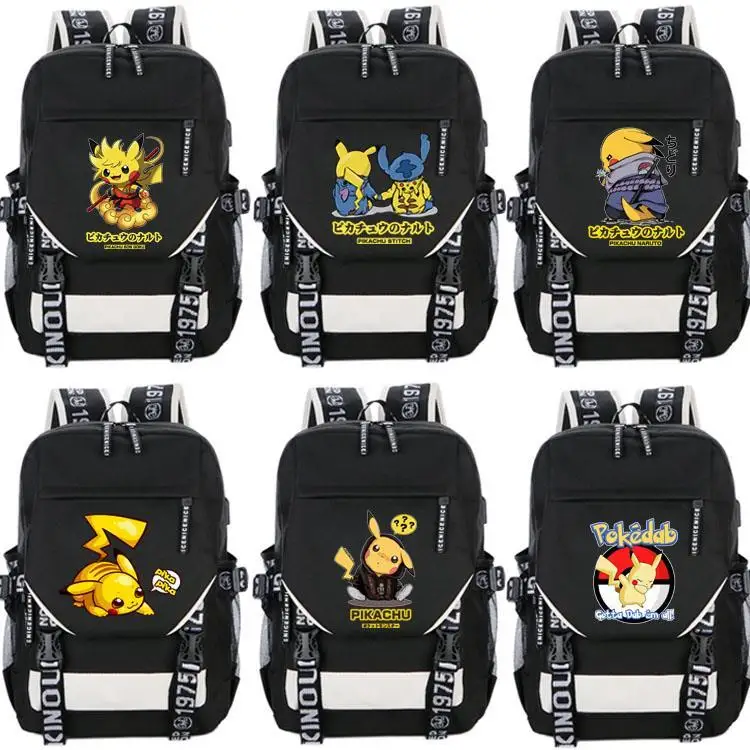 Pikachu Pokémon School Bag Pokemon Funny Men and Women Junior High School Student Backpack Computer Bag Sports Backpack
Pikachu Pokémon School Bag Pokemon Funny Men and Women Junior High School Student Backpack Computer Bag Sports Backpack