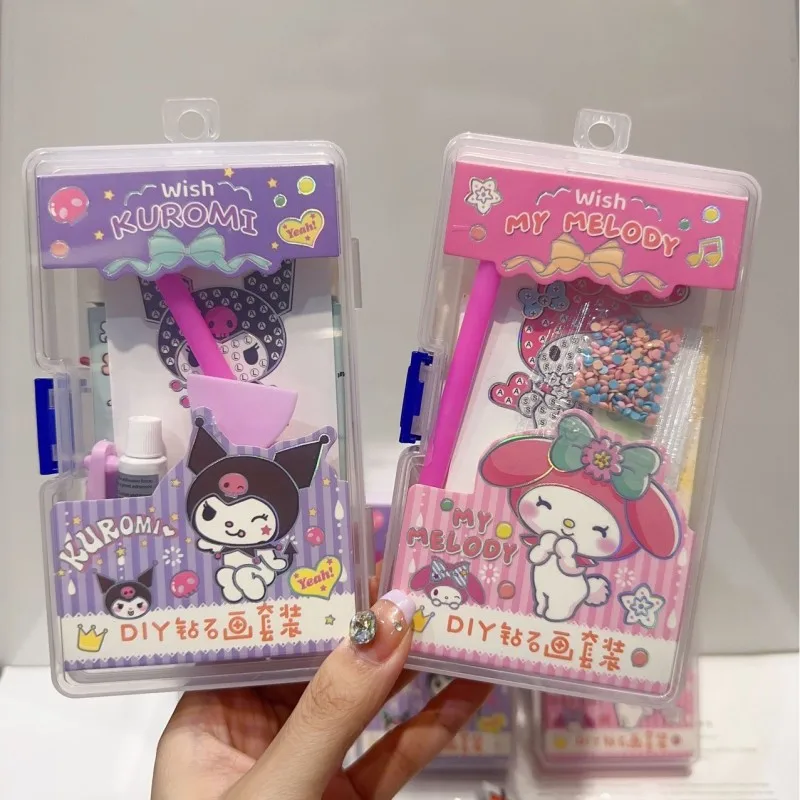 Sanrio 12pcs/set Anime My Melody Kuromi Cinnamoroll Diamond Painting Creative Diy Arts Crafts Kawaii Cartoon Handbook Stickers
Sanrio 12pcs/set Anime My Melody Kuromi Cinnamoroll Diamond Painting Creative Diy Arts Crafts Kawaii Cartoon Handbook Stickers