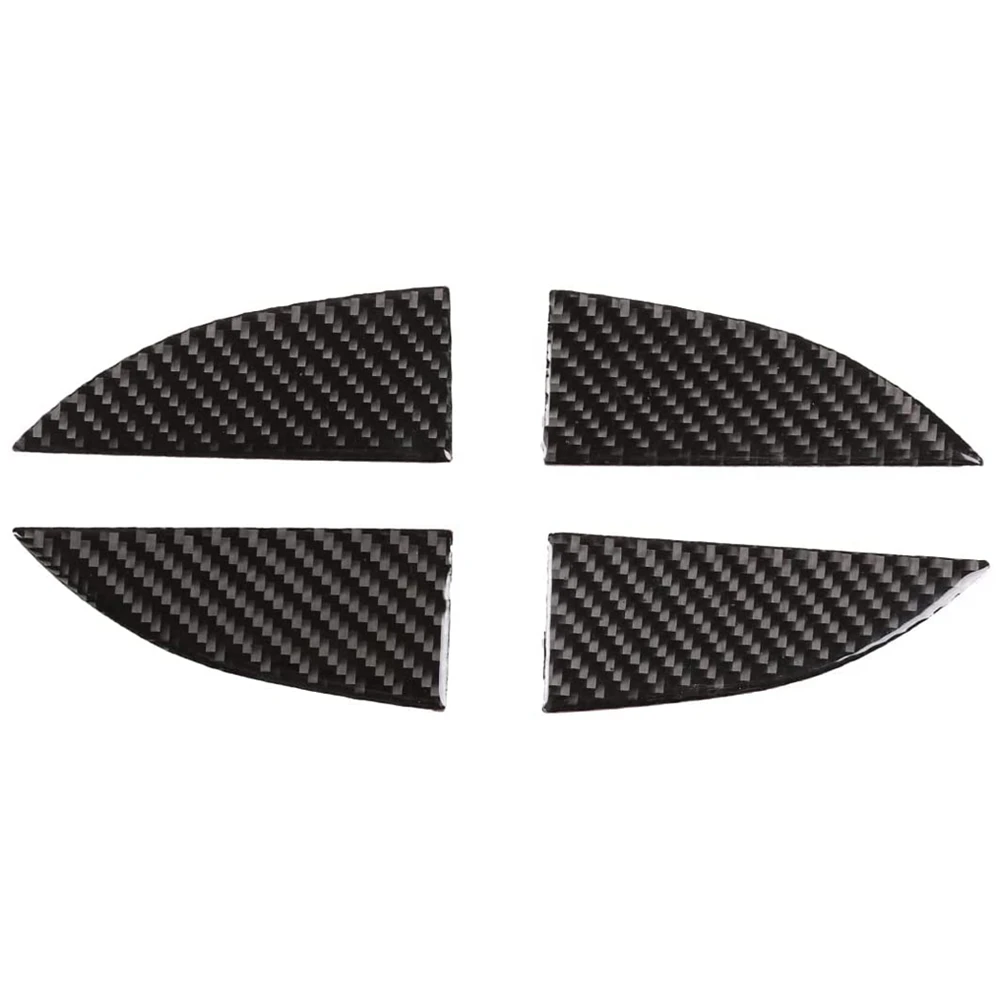 

For 11Th Honda Civic 2022 Real Carbon Fiber Door Groove Slot Mat Cover Cup Holder Liners Decal Sticker