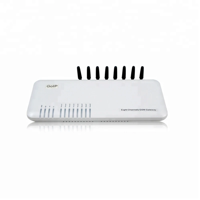 

GoIP 8 Ports Gateway / GSM VoIP Gateway / VoIP Network Router / GoIP_8 Device for IP PBX or Call Center Application
