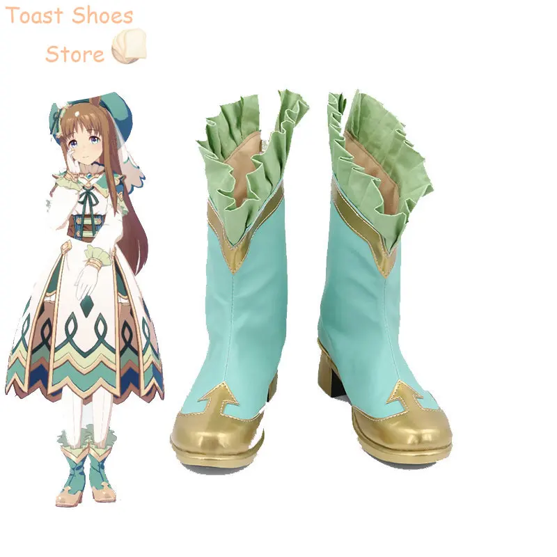 

Game Umamusume: Pretty Derby Grass Wonder Cosplay Shoes PU Leather Shoes Halloween Carnival Boots Prop Costume Prop