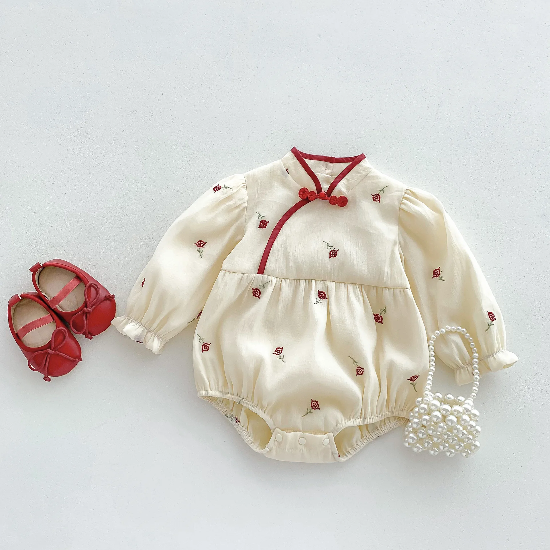 Ins 2024 Spring Autumn Newborn Girl Romper Long Sleeve Flower Print Princess Elegant Baby Girl Bodysuit Soft Infant Girl Onesies
Ins 2024 Spring Autumn Newborn Girl Romper Long Sleeve Flower Print Princess Elegant Baby Girl Bodysuit Soft Infant Girl Onesies