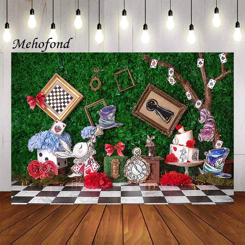 Mehofond Photography Background Wonderland Tea Party Playing Cards Girl 1st Birthday Cake Smash Decor Backdrop Photo Studio Prop
Mehofond Photography Background Wonderland Tea Party Playing Cards Girl 1st Birthday Cake Smash Decor Backdrop Photo Studio Prop