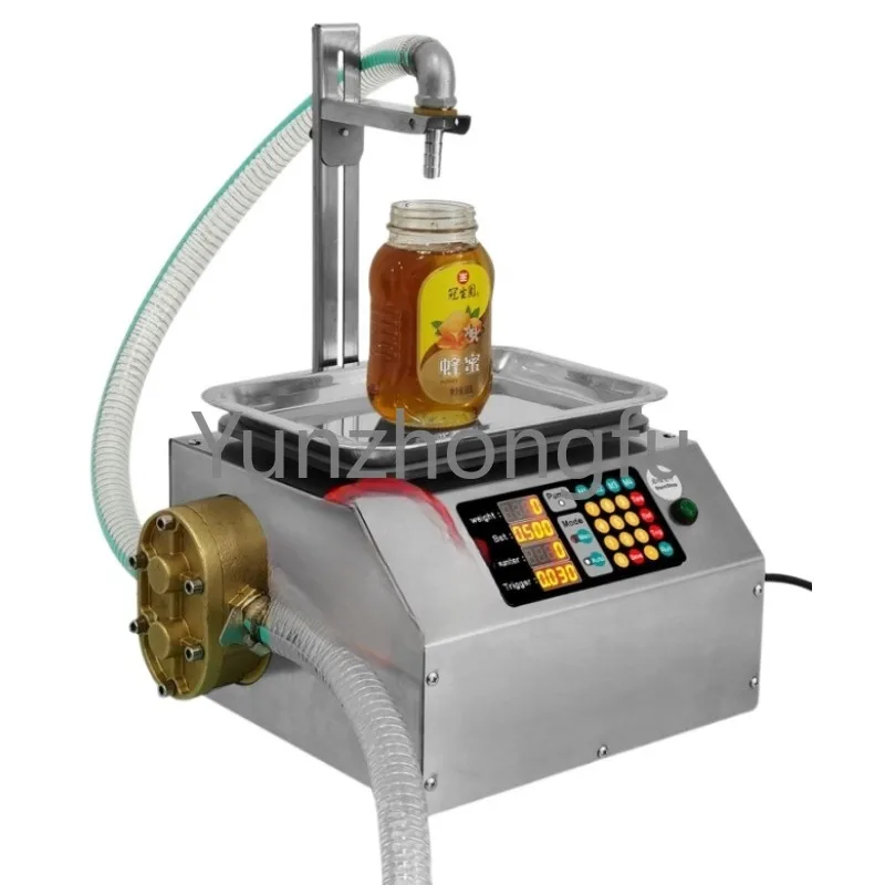 

JUYOU Full Automatic Sub Filling Machine Honey Sesame Paste Edible Oil Glue Viscous Liquid,liquid filling machine