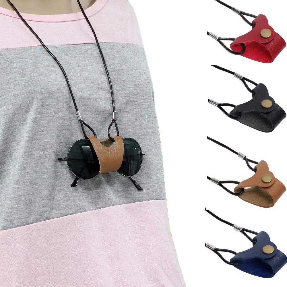 PU Leather Glasses Bag Anti Fall R Glasses Protection Cover Eyewear Hanging Neck Strap Sunglasses Pouch Holder Straps
PU Leather Glasses Bag Anti Fall R Glasses Protection Cover Eyewear Hanging Neck Strap Sunglasses Pouch Holder Straps