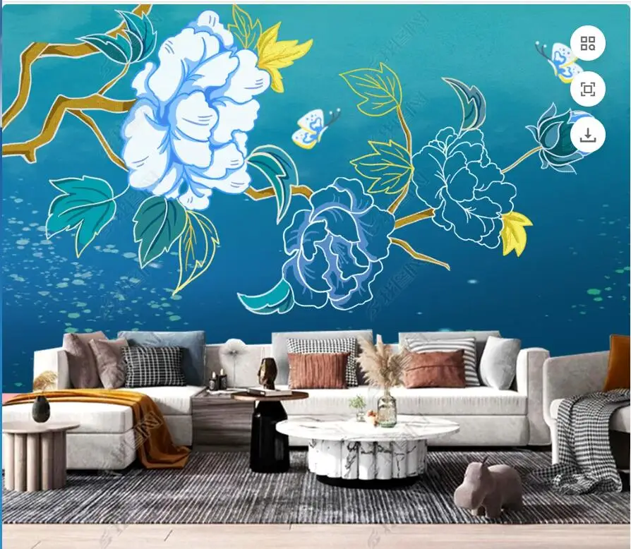 3d photo wallpapers custom mural Chinese flowering peony TV background wall painting home decor wallpaper for walls 3d bedroom
3d photo wallpapers custom mural Chinese flowering peony TV background wall painting home decor wallpaper for walls 3d bedroom