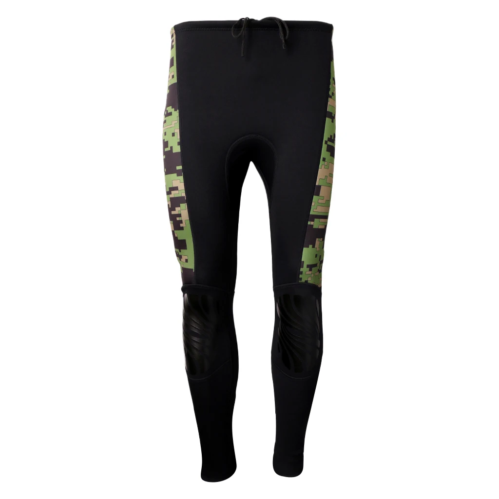 2.5mm Neoprene Green Camo Swimwear Scuba Diving Snorkel Surf SUP Canoe Wetsuit Long Pants for Men Women 2.5mm Neoprene Green Camo Swimwear Scuba Diving Snorkel Surf SUP Canoe Wetsuit Long Pants for Men Women