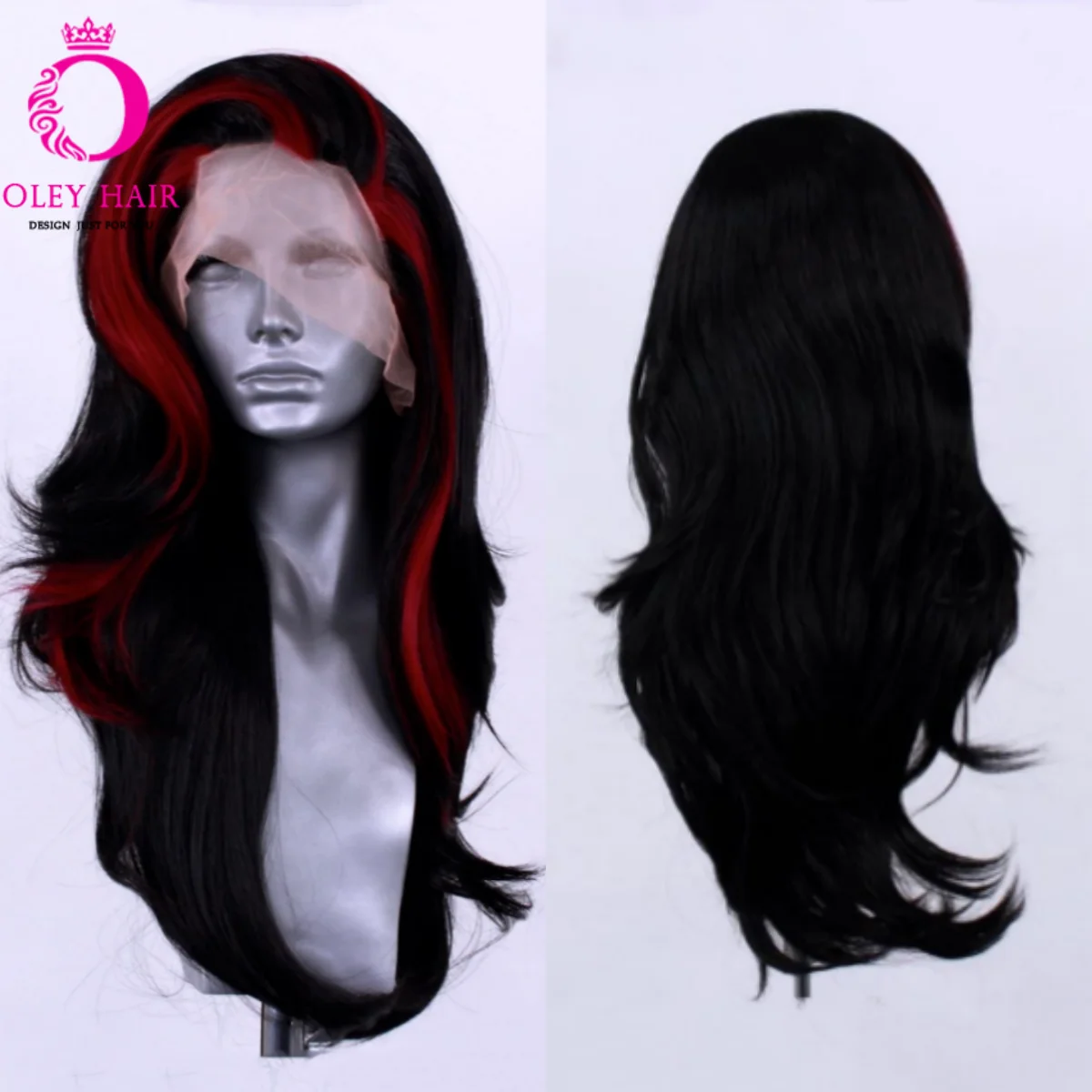 Highlight Red Synthetic 13x4 Lace Front Glueless Body Wave Wig Drag Queen Heat Resistant Pre Plucked Cosplay Women's Wigs 180%
Highlight Red Synthetic 13x4 Lace Front Glueless Body Wave Wig Drag Queen Heat Resistant Pre Plucked Cosplay Women's Wigs 180%