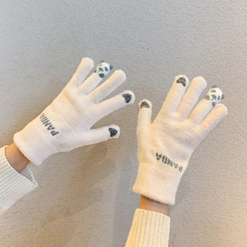Woman Winter Gloves With Cute Little Panda Design Add Velvet Keep Warm Windbreak Cold Proof Studen Cycling Skiing Gloves 2022
Woman Winter Gloves With Cute Little Panda Design Add Velvet Keep Warm Windbreak Cold Proof Studen Cycling Skiing Gloves 2022