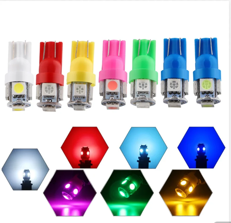 10 шт., автомобильные лампы для внутреннего освещения, 12 В
10 шт., автомобильные лампы для внутреннего освещения, 12 В