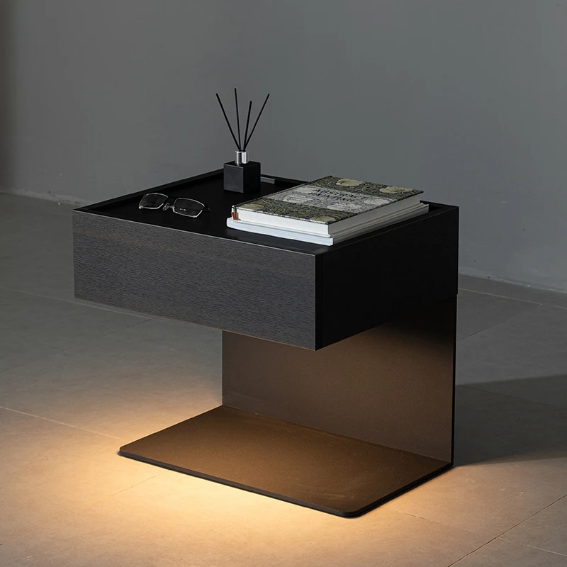 Steel Plate Suspended Bedside Table Simple Modern Designer Bedside Chest of Drawer Creative Bedside-Use Storage Rack
Steel Plate Suspended Bedside Table Simple Modern Designer Bedside Chest of Drawer Creative Bedside-Use Storage Rack