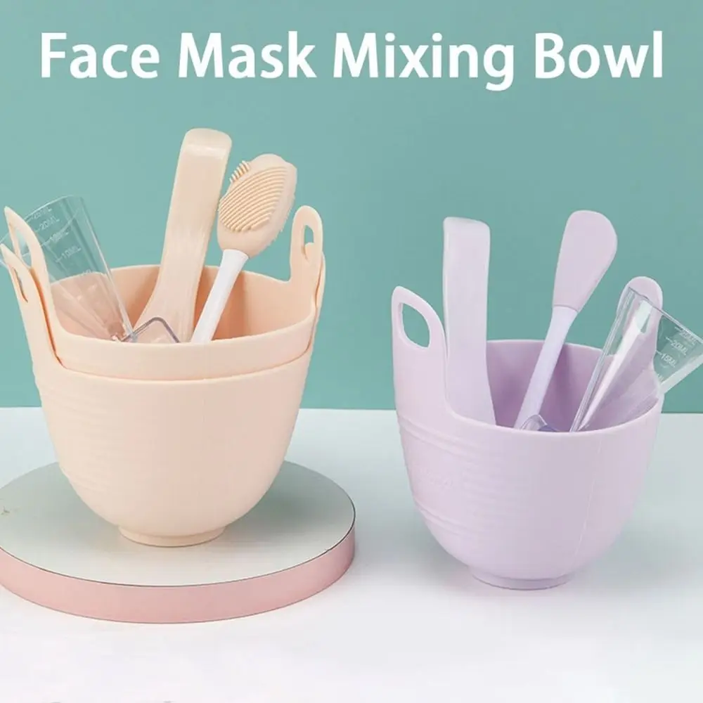 

New Face Mask Mixing Bowl Set DIY Facemask Mixing Tool with Silicone Facial Mask Bowl Makeup Brushes Spatula Beauty Skin Care