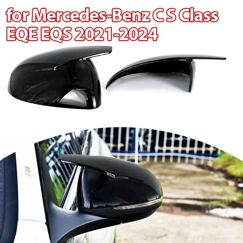 S680 Guard X206 C200 C220 C260 C300 Glossy Black for Mercedes-Benz EQE V295 EQS V297 Replacement Mirror Cover
S680 Guard X206 C200 C220 C260 C300 Glossy Black for Mercedes-Benz EQE V295 EQS V297 Replacement Mirror Cover