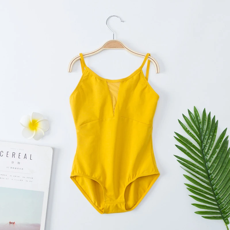 Girls Shoulder Straps Camisole Leotard Ballet Dance Gymnastic Active Tank Unitard Bodysuit Ginger Pink
Girls Shoulder Straps Camisole Leotard Ballet Dance Gymnastic Active Tank Unitard Bodysuit Ginger Pink