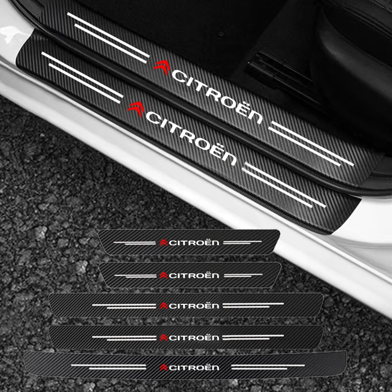 For Citroen C1 C2 C3 C4 C5 C6 C8 C4L DS3 DS4 DS5 LS DS6 Grand Carbon fiber car door sill Threshold Protector stickers auto
For Citroen C1 C2 C3 C4 C5 C6 C8 C4L DS3 DS4 DS5 LS DS6 Grand Carbon fiber car door sill Threshold Protector stickers auto