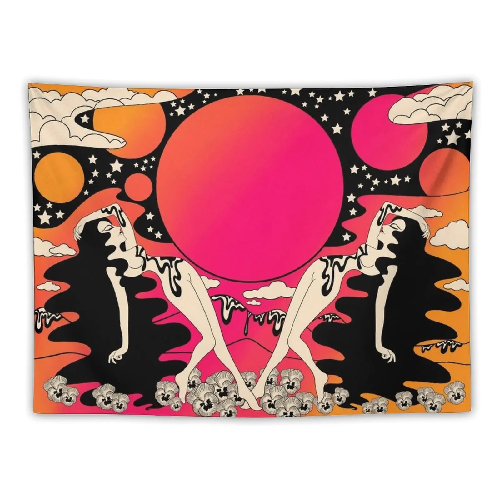 Groovy ladies at sunset Tapestry Wall Decor Japanese Room Decor Decorative Paintings Bedroom Deco Tapestry 
Groovy ladies at sunset Tapestry Wall Decor Japanese Room Decor Decorative Paintings Bedroom Deco Tapestry
