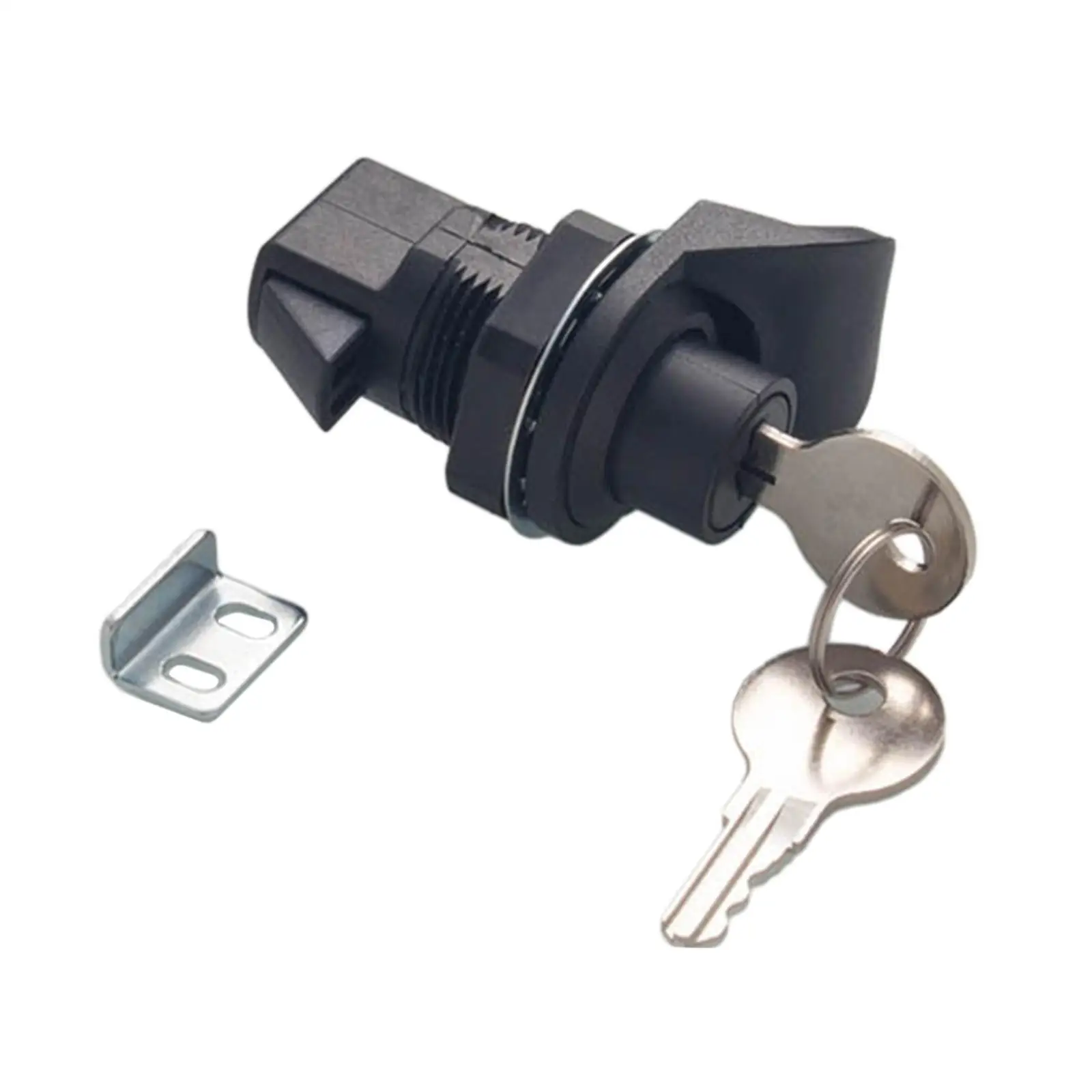 

Marine Boat Push Button Latch Locks with 2 Keys Universal Accessory Push Open Latch for Radio Box Simple Installation