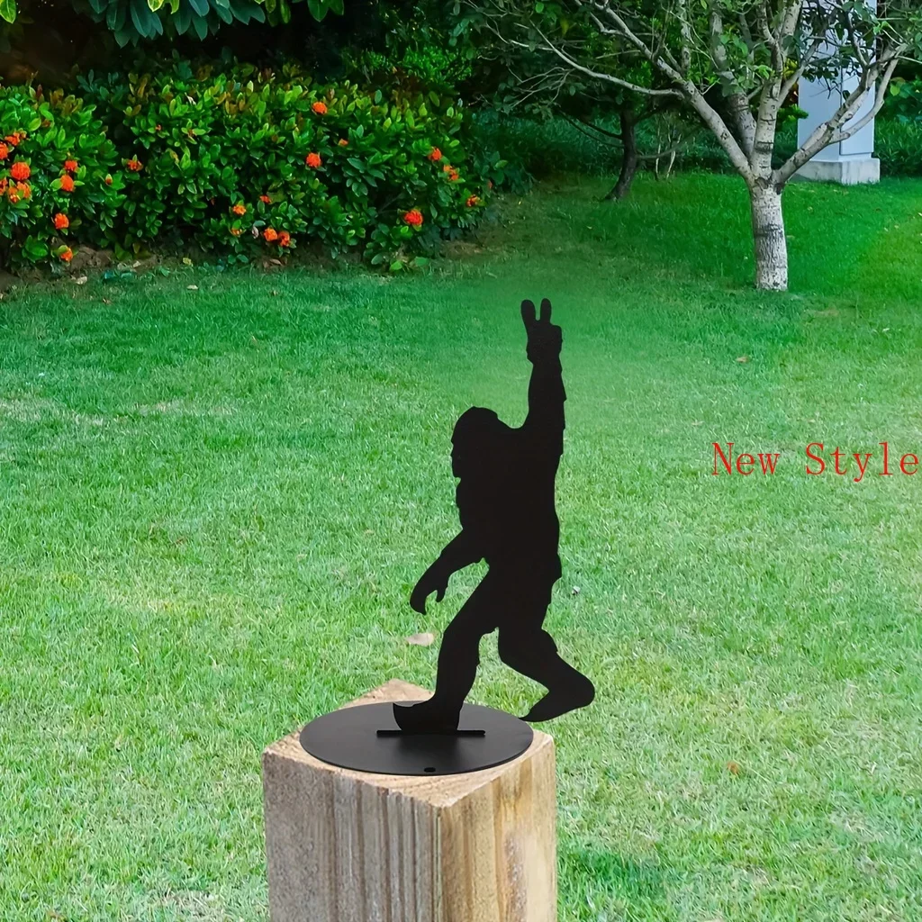 Funny Gorilla Metal Silhouette Garden Decoration Stake Fence Top Lawn Garden Patio Outdoor Decor Yard Sign Garden Home Decorati
Funny Gorilla Metal Silhouette Garden Decoration Stake Fence Top Lawn Garden Patio Outdoor Decor Yard Sign Garden Home Decorati