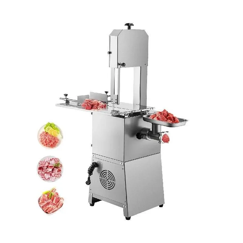 Electric Bone Sawing Machine 550W Butchers Bone Bandsaw 250Kg/H Commercial Frozen Meat Fish Cutter Home Kitchen Appliance
Electric Bone Sawing Machine 550W Butchers Bone Bandsaw 250Kg/H Commercial Frozen Meat Fish Cutter Home Kitchen Appliance