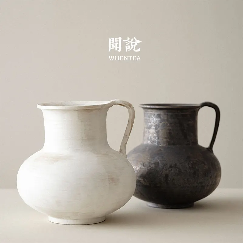 |Japanese style Jingdezhen ceramic tea space floral ornaments and tea props with a pure handmade large vase in a quiet wind
|Japanese style Jingdezhen ceramic tea space floral ornaments and tea props with a pure handmade large vase in a quiet wind