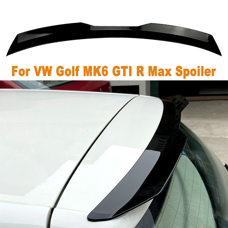 For VW Golf 6 MK6 GTI R MAX 2009-2012 Car Tail Wings Fixed Wind Spoiler Rear Wing Auto Decoration Accessories
For VW Golf 6 MK6 GTI R MAX 2009-2012 Car Tail Wings Fixed Wind Spoiler Rear Wing Auto Decoration Accessories