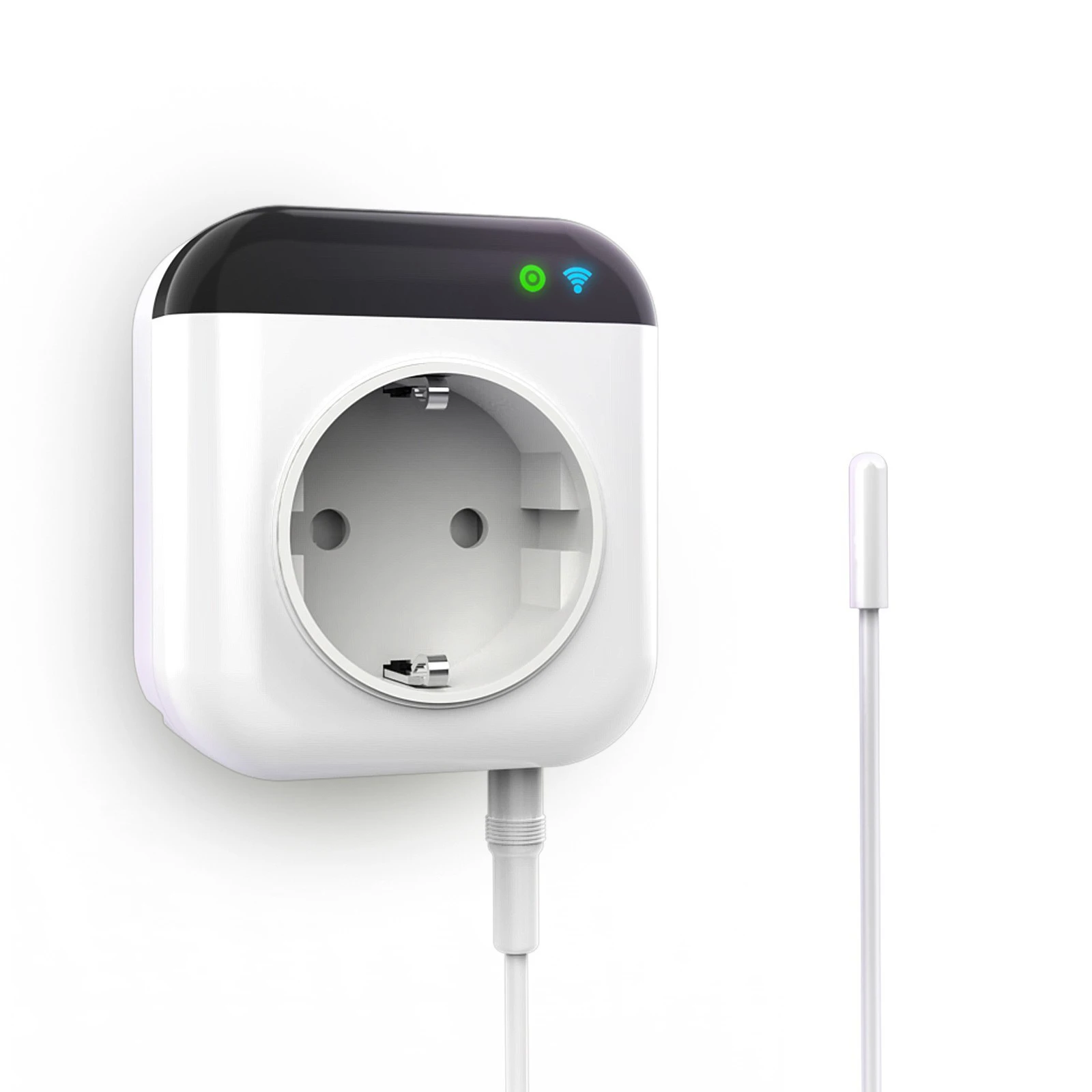 Tuya Wifi Temperature Control Intelligent Plug in Thermostat APP Remote Control Voice Control Easy Installation
Tuya Wifi Temperature Control Intelligent Plug in Thermostat APP Remote Control Voice Control Easy Installation