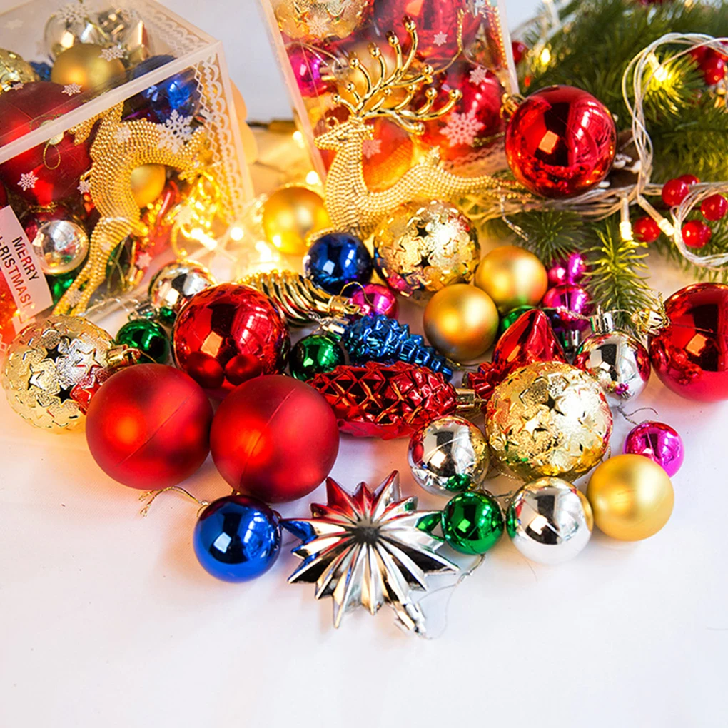 30pieces Christmas Baubles Set Ball Hanging Xmas Tree Pendants Christmas Tree Ornaments Christmas
30pieces Christmas Baubles Set Ball Hanging Xmas Tree Pendants Christmas Tree Ornaments Christmas