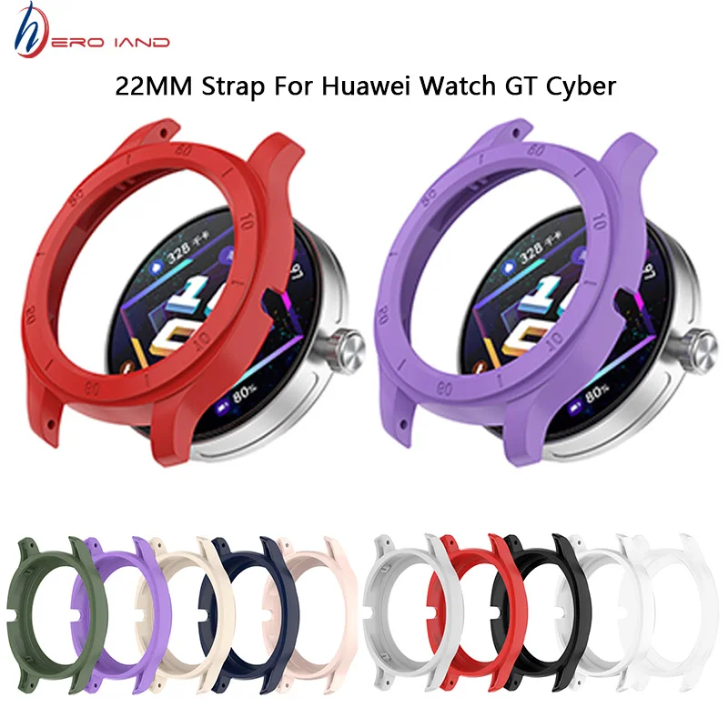 Heroland Silicone Protective Case For Huawei Watch GT Cyber Scratch-proof Full Bumper Protector Cover Smart Watch Accessories
Heroland Silicone Protective Case For Huawei Watch GT Cyber Scratch-proof Full Bumper Protector Cover Smart Watch Accessories