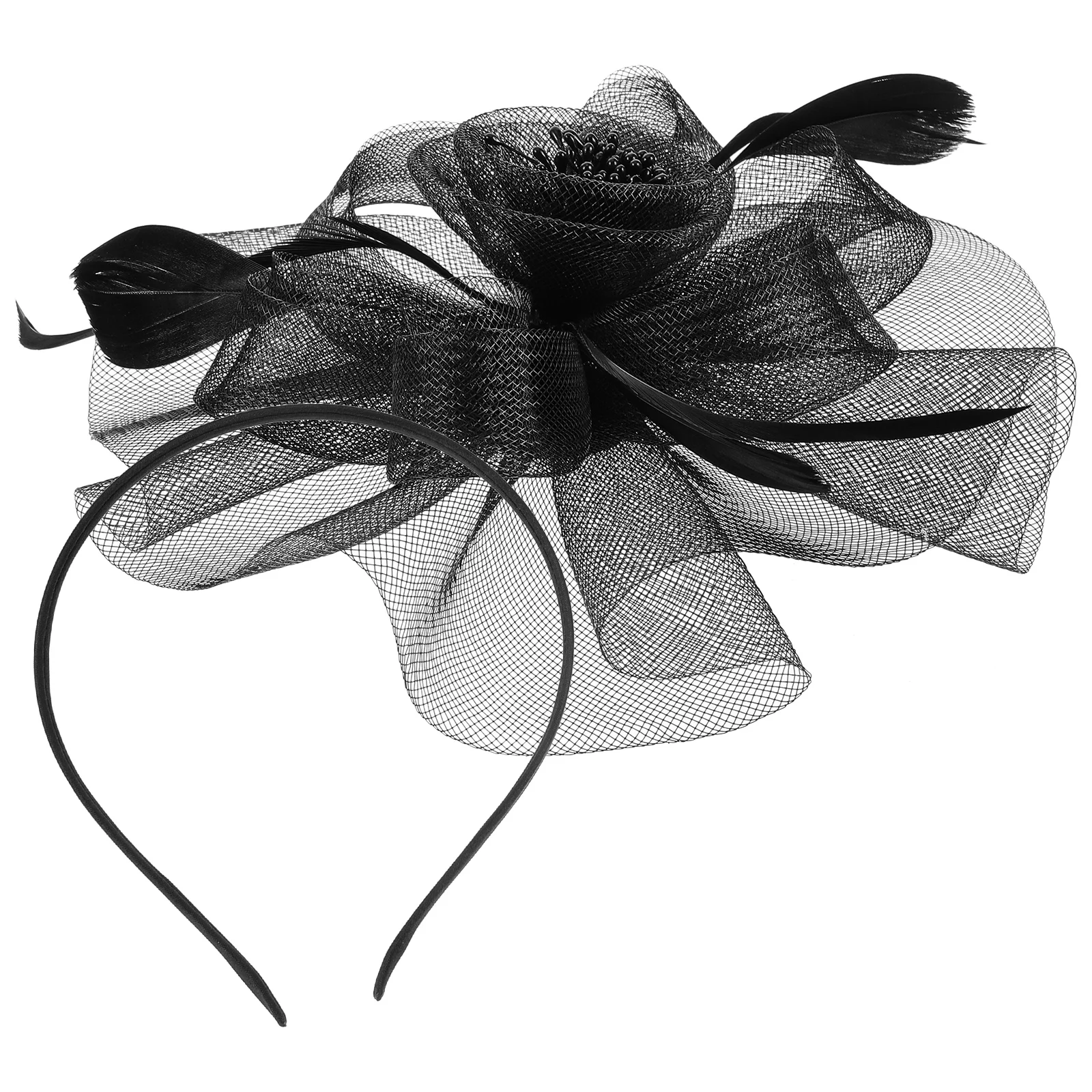 Flowers and Stamens Fascinators for Women Tea Party Headband Wedding Bride Headdress Mesh Banquet Caps
Flowers and Stamens Fascinators for Women Tea Party Headband Wedding Bride Headdress Mesh Banquet Caps