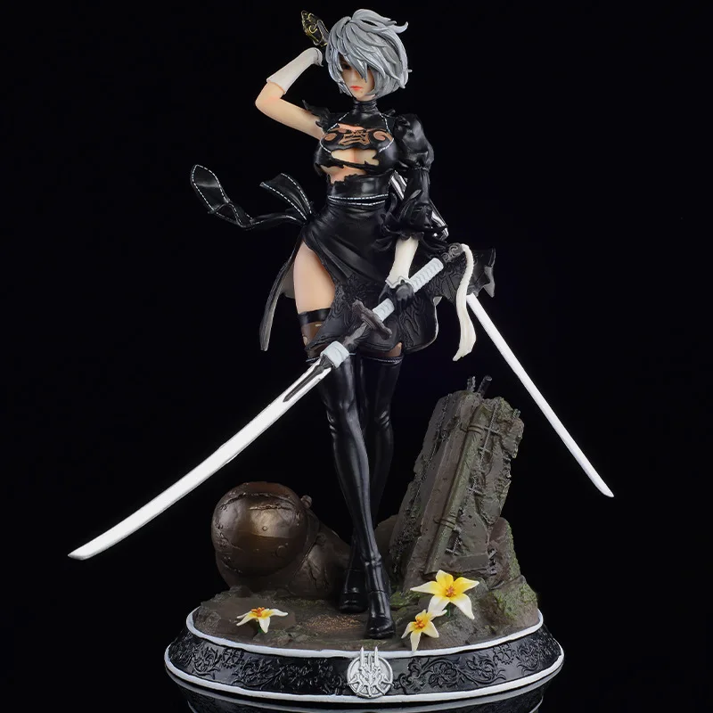 33CM Nier Anime Nier Automata 2b Yorha No.2 Type B Smll Sword Pvc Action Model Collectible Model Figurine Adult Collection Toys
33CM Nier Anime Nier Automata 2b Yorha No.2 Type B Smll Sword Pvc Action Model Collectible Model Figurine Adult Collection Toys