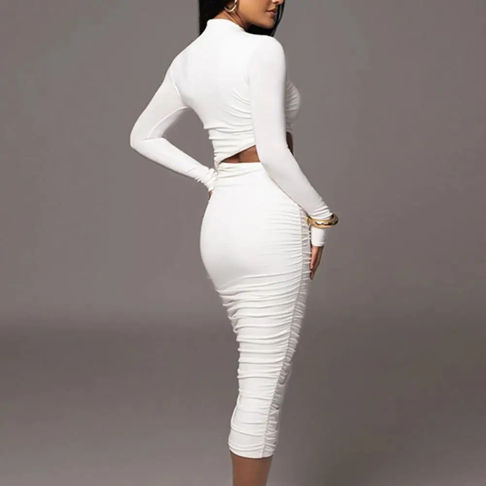 This women's dress is made of polyester, which is highly elastic and the fabric is soft and comfortable.
This women's dress is made of polyester, which is highly elastic and the fabric is soft and comfortable.