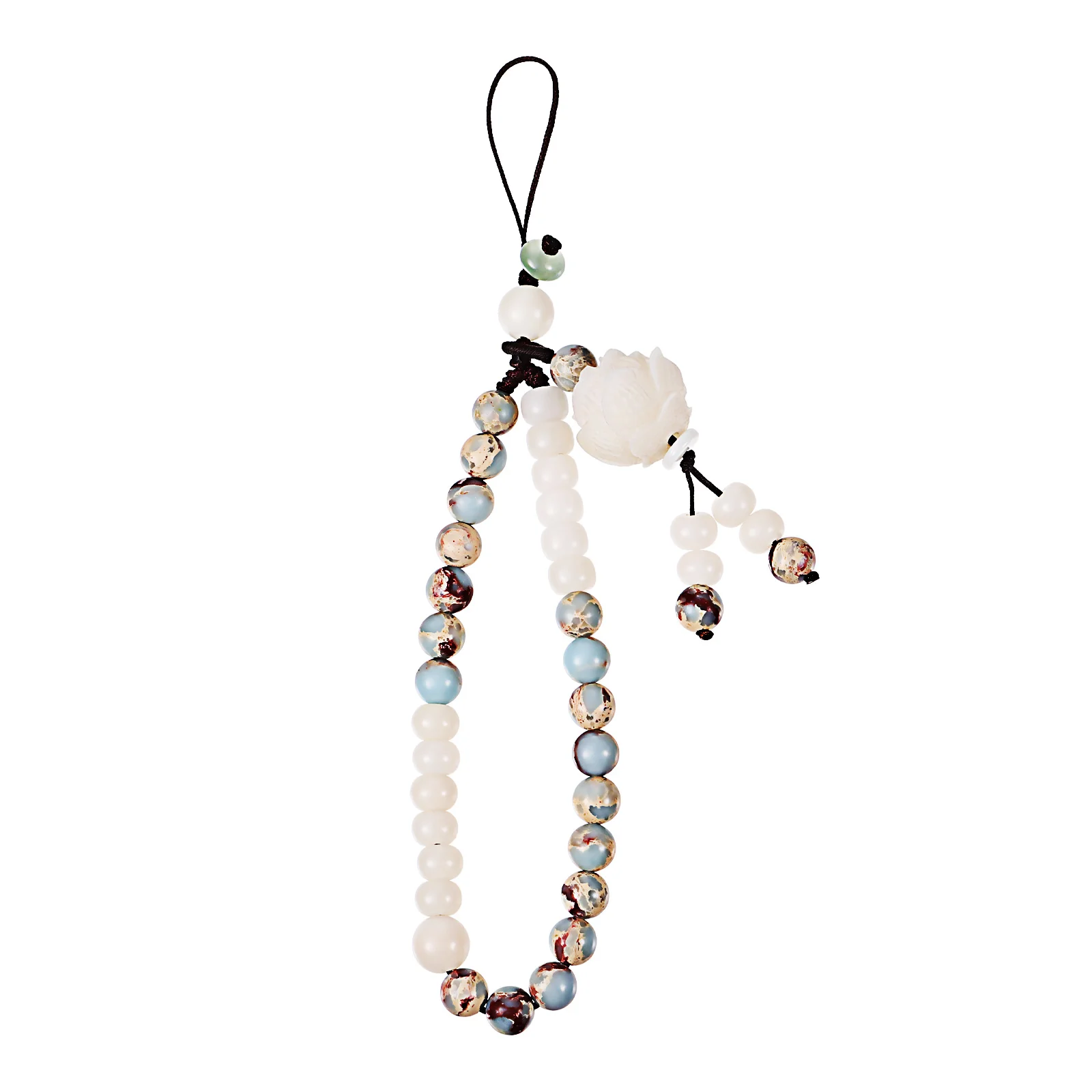 UKCOCO Bodhi Pendant Car Keychain Wrist Lanyard Fashion Women Beaded Hand Wristlet for Phone Lightweight and Strong Lanyard
UKCOCO Bodhi Pendant Car Keychain Wrist Lanyard Fashion Women Beaded Hand Wristlet for Phone Lightweight and Strong Lanyard