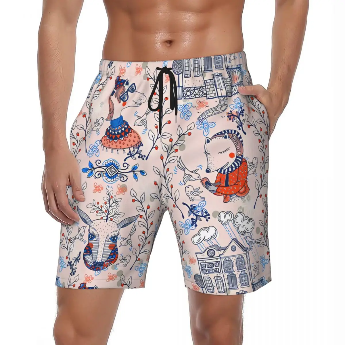 Male Board Shorts Cartoon Animal Combination Hawaii Beach Trunks Quick Dry Sports Fitness Hot Sale Plus Size Board Short Pants
Male Board Shorts Cartoon Animal Combination Hawaii Beach Trunks Quick Dry Sports Fitness Hot Sale Plus Size Board Short Pants