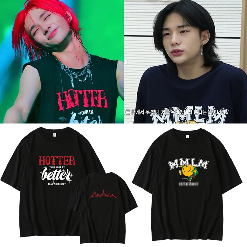 Korean star Style K Pop Straykids HyunJin T Shirt The Same Paragraph Short Sleeve Loose T-shirt Summer Tee Tops K-pop Clothes
Korean star Style K Pop Straykids HyunJin T Shirt The Same Paragraph Short Sleeve Loose T-shirt Summer Tee Tops K-pop Clothes