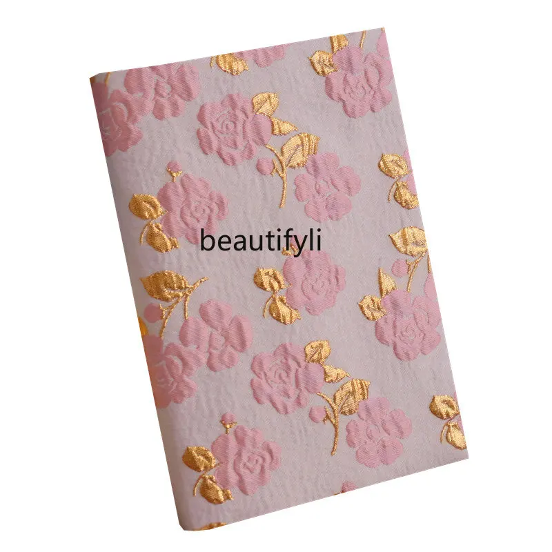 yj Gold Pink Rose Embossed Vintage Handmade Cloth Book Clothing A5a6 Notebook Hand Account Cover
yj Gold Pink Rose Embossed Vintage Handmade Cloth Book Clothing A5a6 Notebook Hand Account Cover