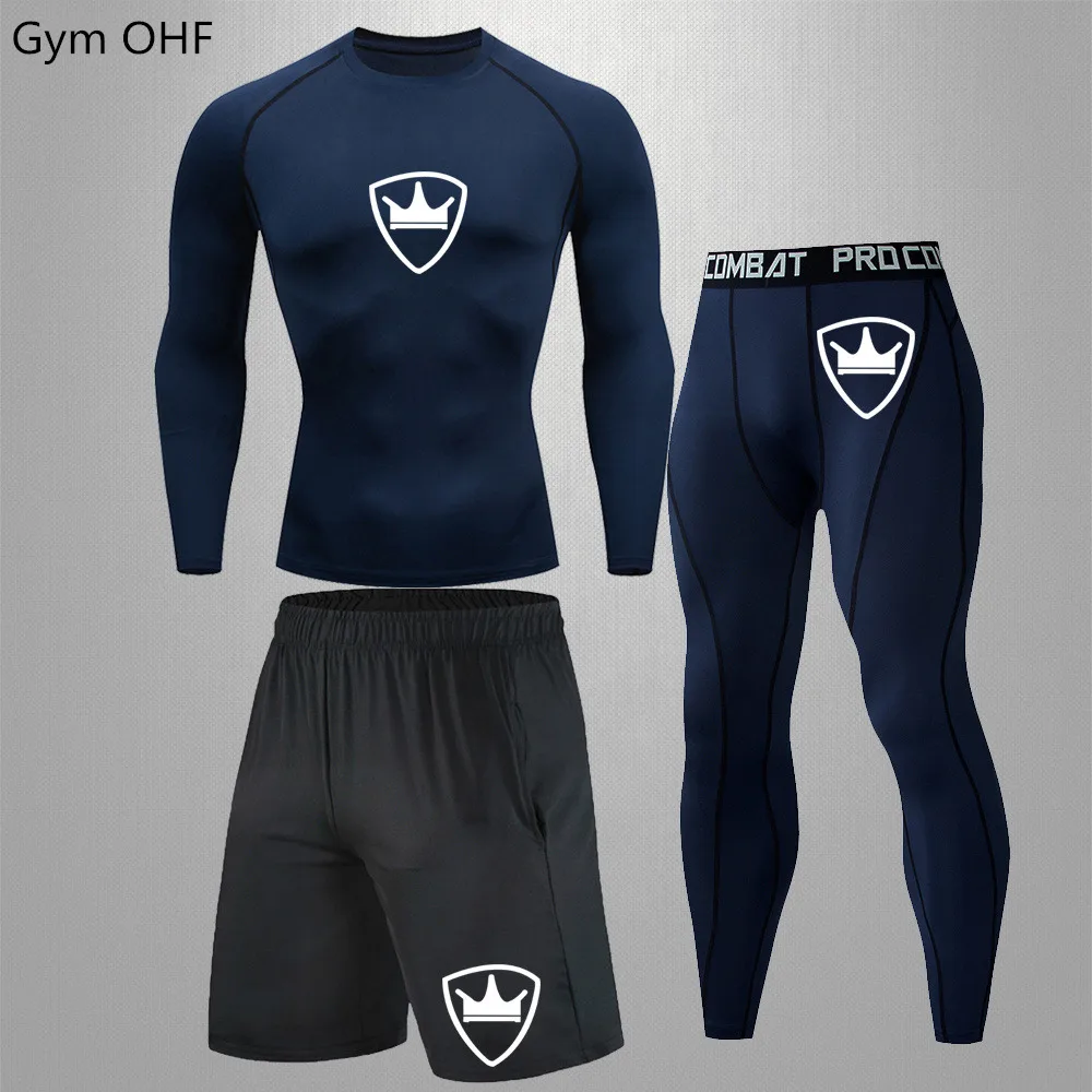 Men Sportswear Rashgarda Leggings Compression Suits Quick Dry Clothes Sports Joggers Training Gym Fitness Tracksuits Running Set
Men Sportswear Rashgarda Leggings Compression Suits Quick Dry Clothes Sports Joggers Training Gym Fitness Tracksuits Running Set