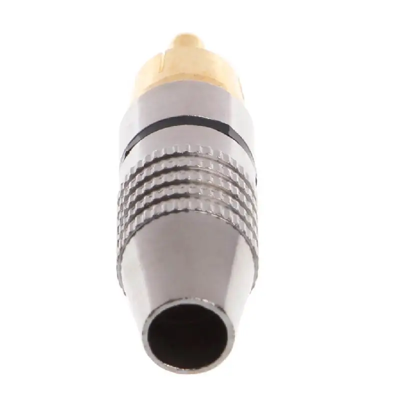 Socket Plug connector RCA Male Video Locking Gold Plated Speaker Solder Stereo Headphone Audio Adapter Durable
Socket Plug connector RCA Male Video Locking Gold Plated Speaker Solder Stereo Headphone Audio Adapter Durable