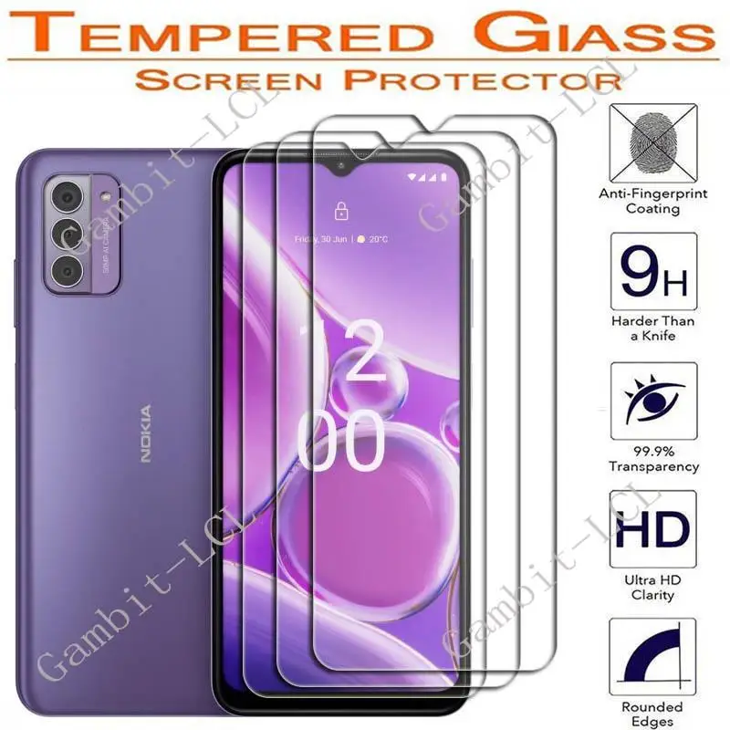 

For Nokia C10 C12 Plus C20 C21 C22 C30 C31 C32 C110 C200 C300 G42 5G G22 G21 G11 G20 Screen Protector Tempered Glass Film Cover