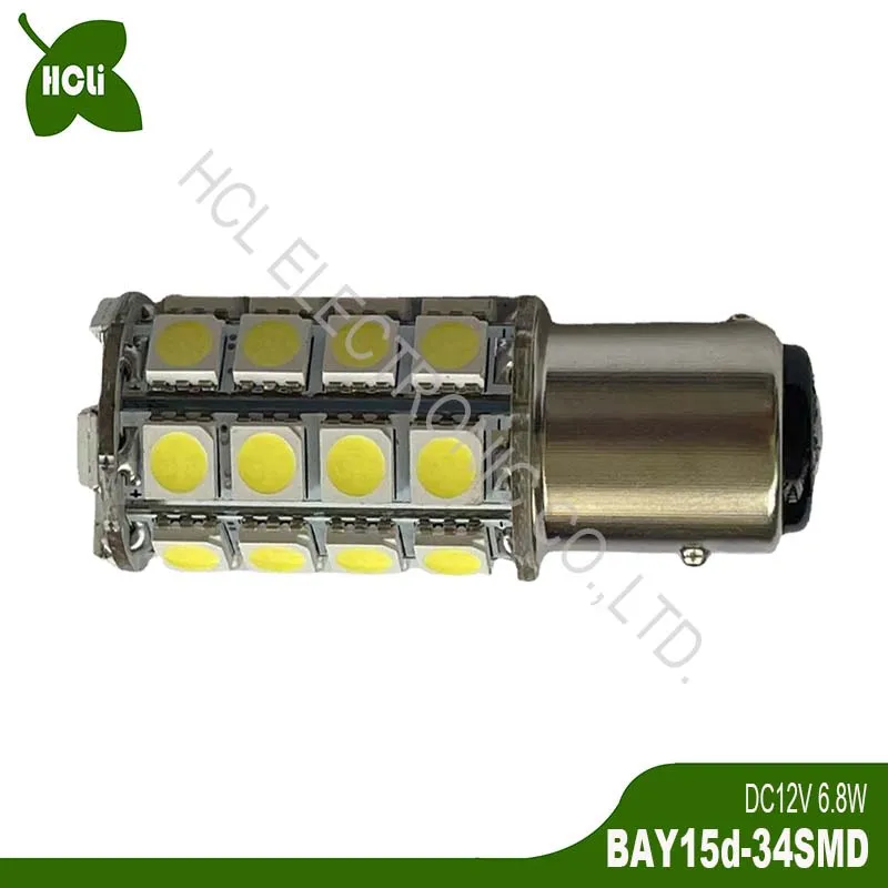 

High quality 12V 24V 7W BAY15d BAZ15d P21/5W P21/5W 1157 Truck Car Led Brake Light Bulb Parking Rear Fog Lamp free shipping 5pcs