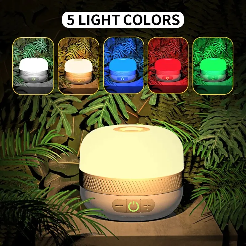 

C2 Portable Led Lamp Lv10 Camping Light Usb C Rechargeable 230 Hours With 5 Colors Waterproof Flashlight For Outdoor Tent Lamp