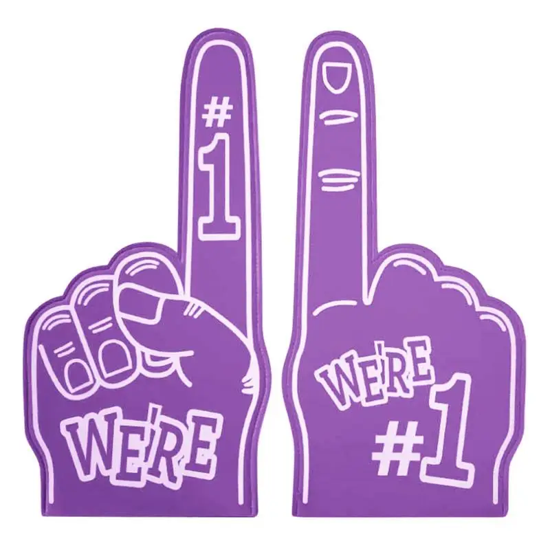 Giant Foam Finger Universal Large Foam Hand For Sports Cheerleading Inspiring Colorful And Comfortable Sports Fan Accessories
Giant Foam Finger Universal Large Foam Hand For Sports Cheerleading Inspiring Colorful And Comfortable Sports Fan Accessories
