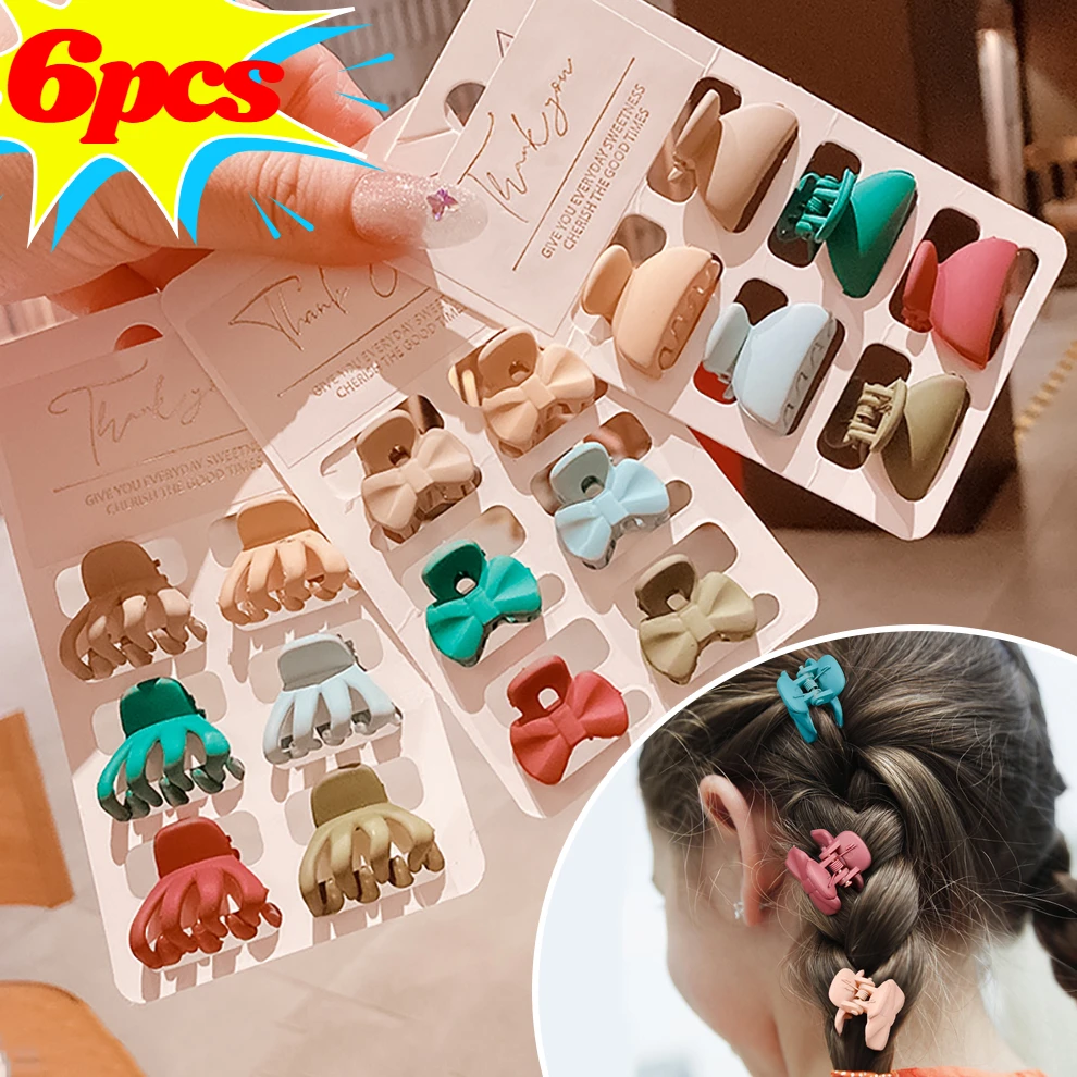 6pcs Kids Cute Bow Mini Clamp Sets Matte Cartoon Leopard Print Pumpkin Clip Headdress Girl High Ponytail Fixed Clips Accessories
6pcs Kids Cute Bow Mini Clamp Sets Matte Cartoon Leopard Print Pumpkin Clip Headdress Girl High Ponytail Fixed Clips Accessories
