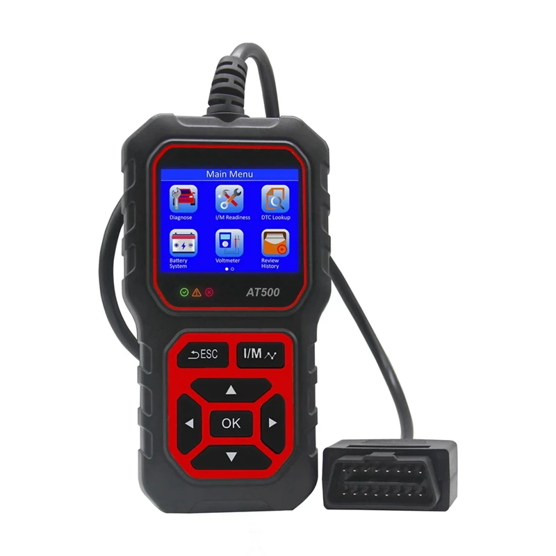 Car Engine Fault Code Reader Erase Check Engine Light Car Scan Tools Scanner OBD2 Scanner AT500 OBD2 Scanner Diagnostic Tool
Car Engine Fault Code Reader Erase Check Engine Light Car Scan Tools Scanner OBD2 Scanner AT500 OBD2 Scanner Diagnostic Tool