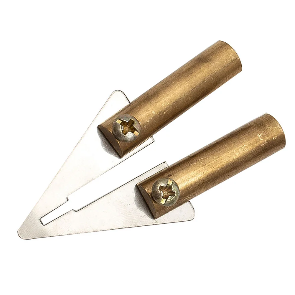 1 Pc Triangular Spatula 72 Mm For Fender Trim Welder Repair For Straight Side Cutter Gold Silver Steel Convenient
1 Pc Triangular Spatula 72 Mm For Fender Trim Welder Repair For Straight Side Cutter Gold Silver Steel Convenient